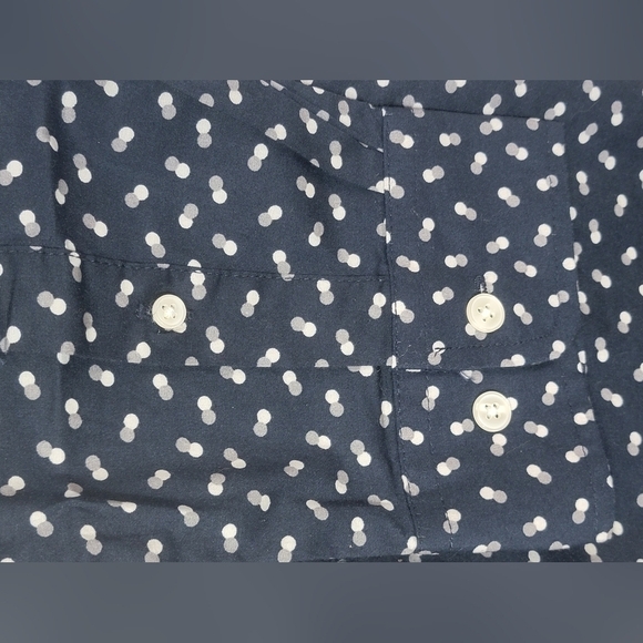 Julian & Mark Men's Large Ryan Geo Dot Print Long Sleeve Button Up … - Picture 5 of 13